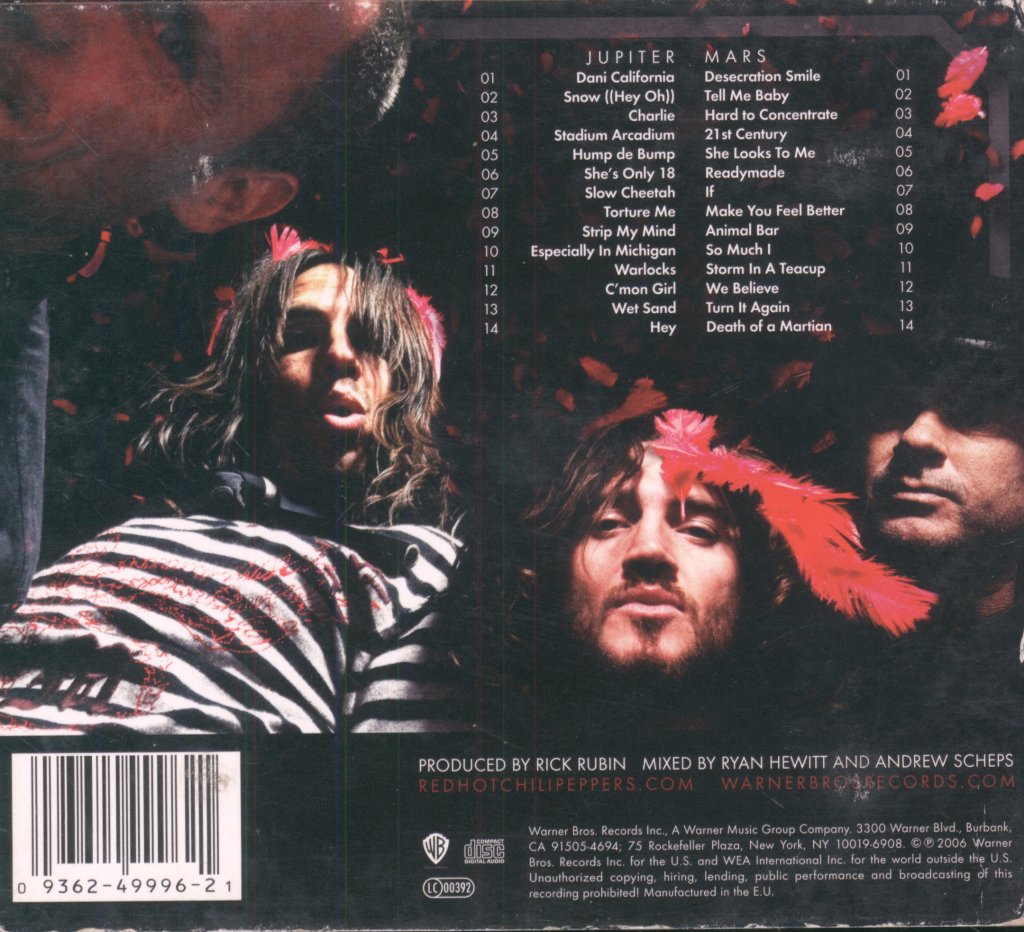 Red Hot Chili Peppers - Stadium Arcadium - Cd Set
