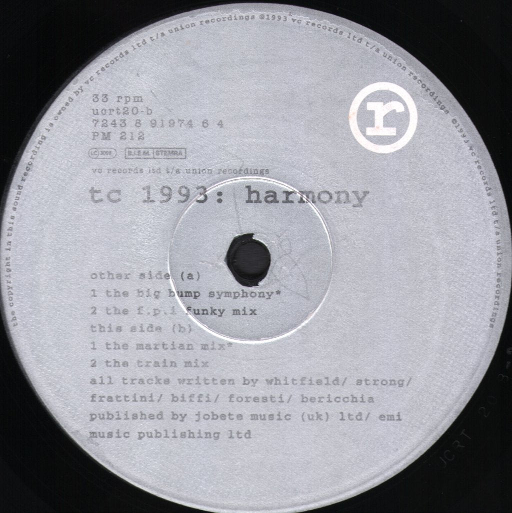 Tc 1993 - Harmony - 12 Inch