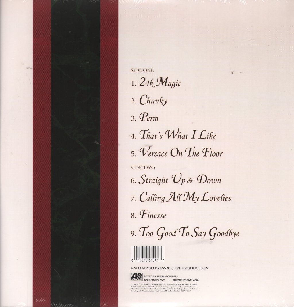 Bruno Mars - 24k Magic - Lp