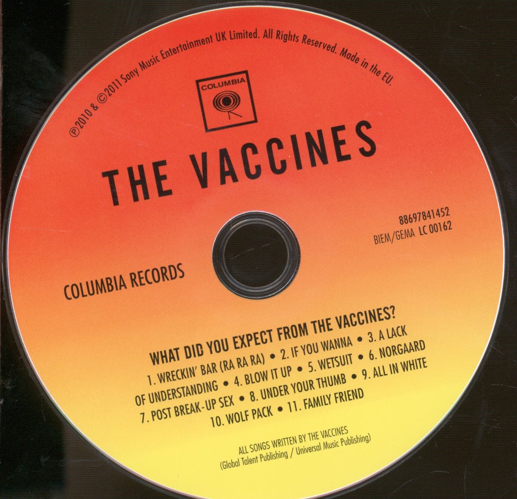 Vaccines - What Did You Expect From The Vaccines? - Cd