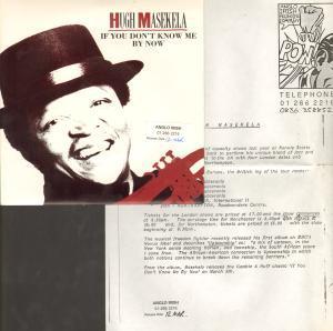 Hugh Masekela - If You Don't Know Me By Now - 7 Inch