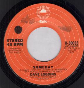 Dave Loggins - Someday - 7 Inch