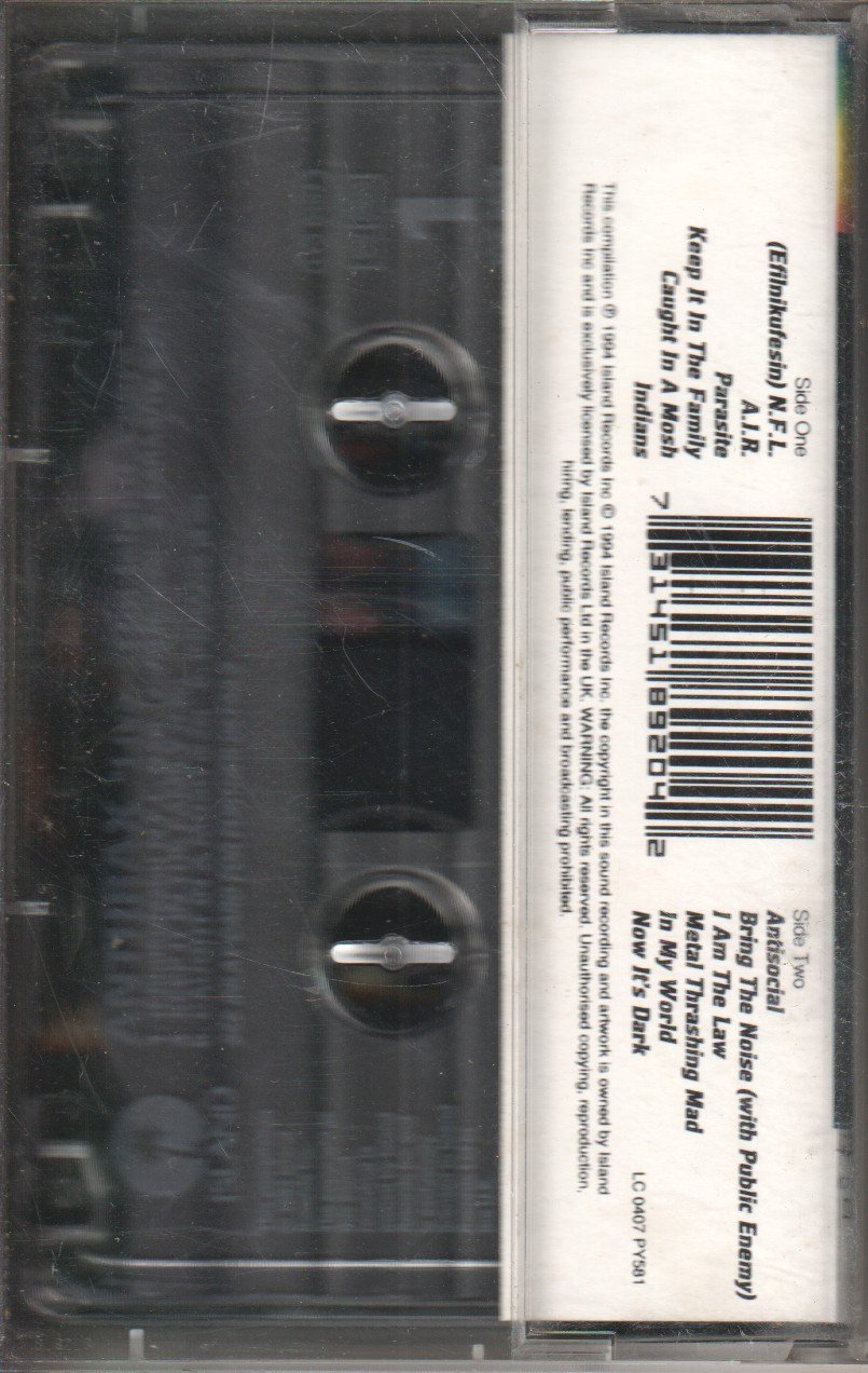 Anthrax - Live The Island Years - Cassette