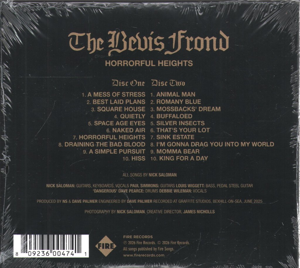 Bevis Frond - Horrorful Heights - Double Cd