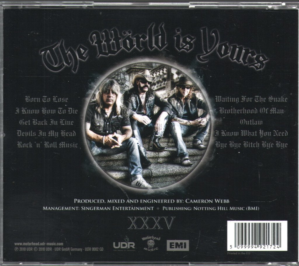 Motorhead - Wörld Is Yours - Cd