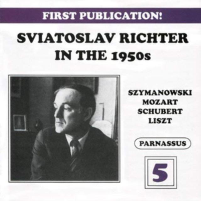 Svjatoslav Richter - Sviatoslav Richter In the 1950s - Double Cd