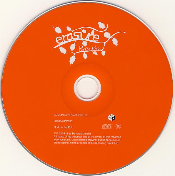 Erasure - Breathe - Cd