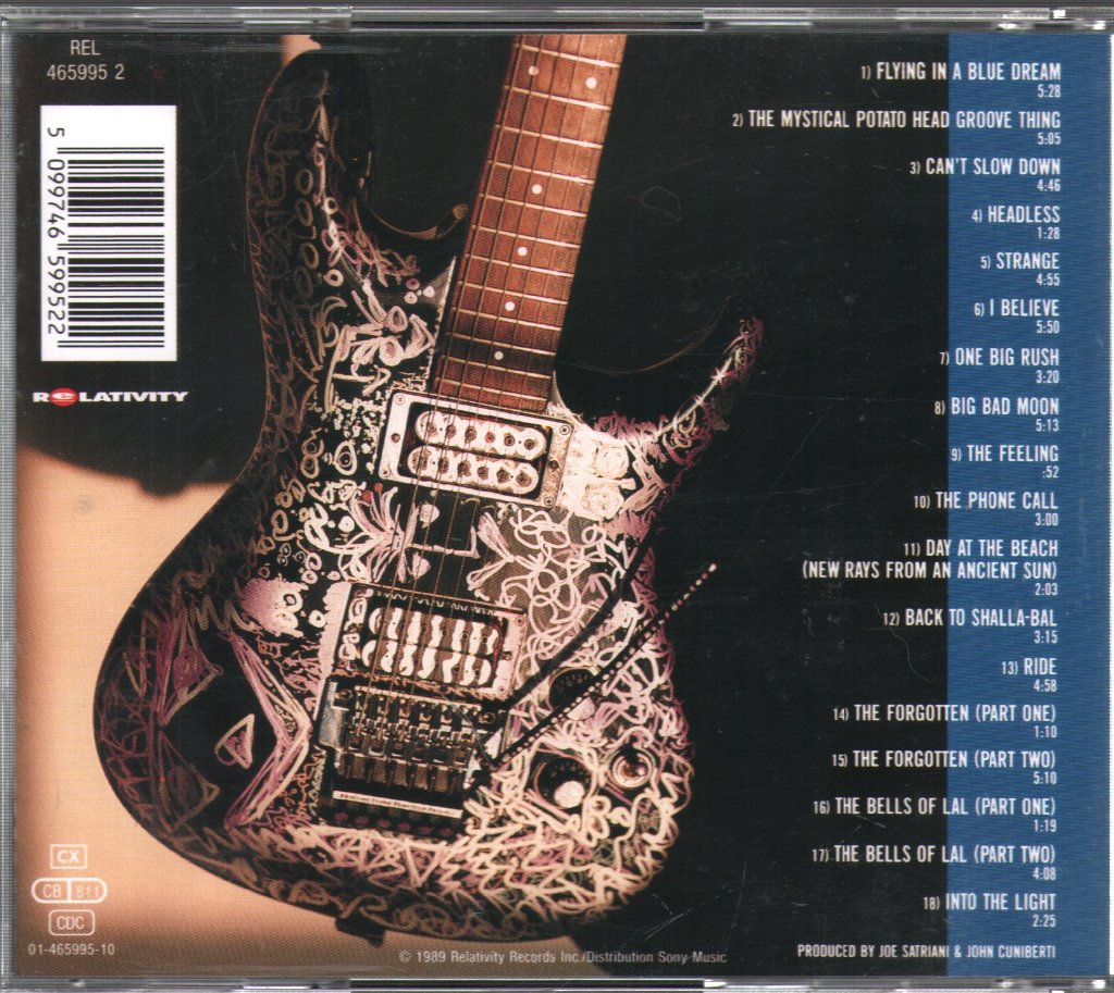 Joe Satriani - Flying In A Blue Dream - Cd