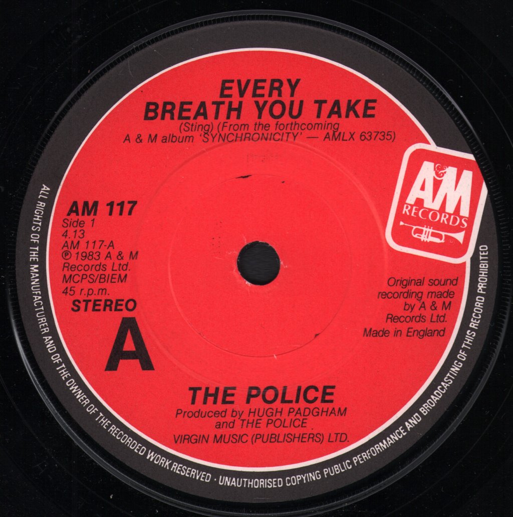 Police - Every Breath You Take - 7 Inch