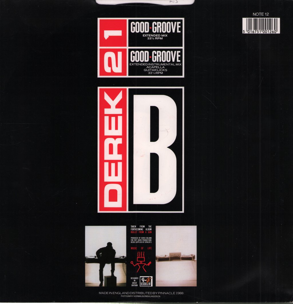 Derek B - Good Groove - 12 Inch