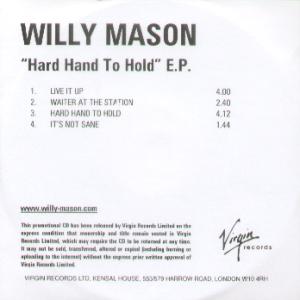 Willy Mason - Hard Hand To Hold Ep - Cdr