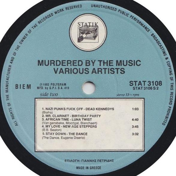 Various Artists - Murdered By The Music - Lp