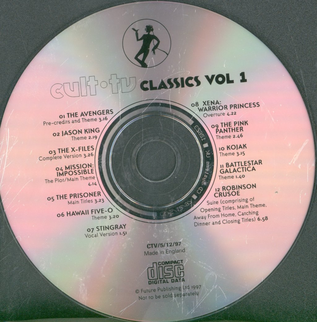 Various Artists - Cult Tv Classics Vol 1 - Cd