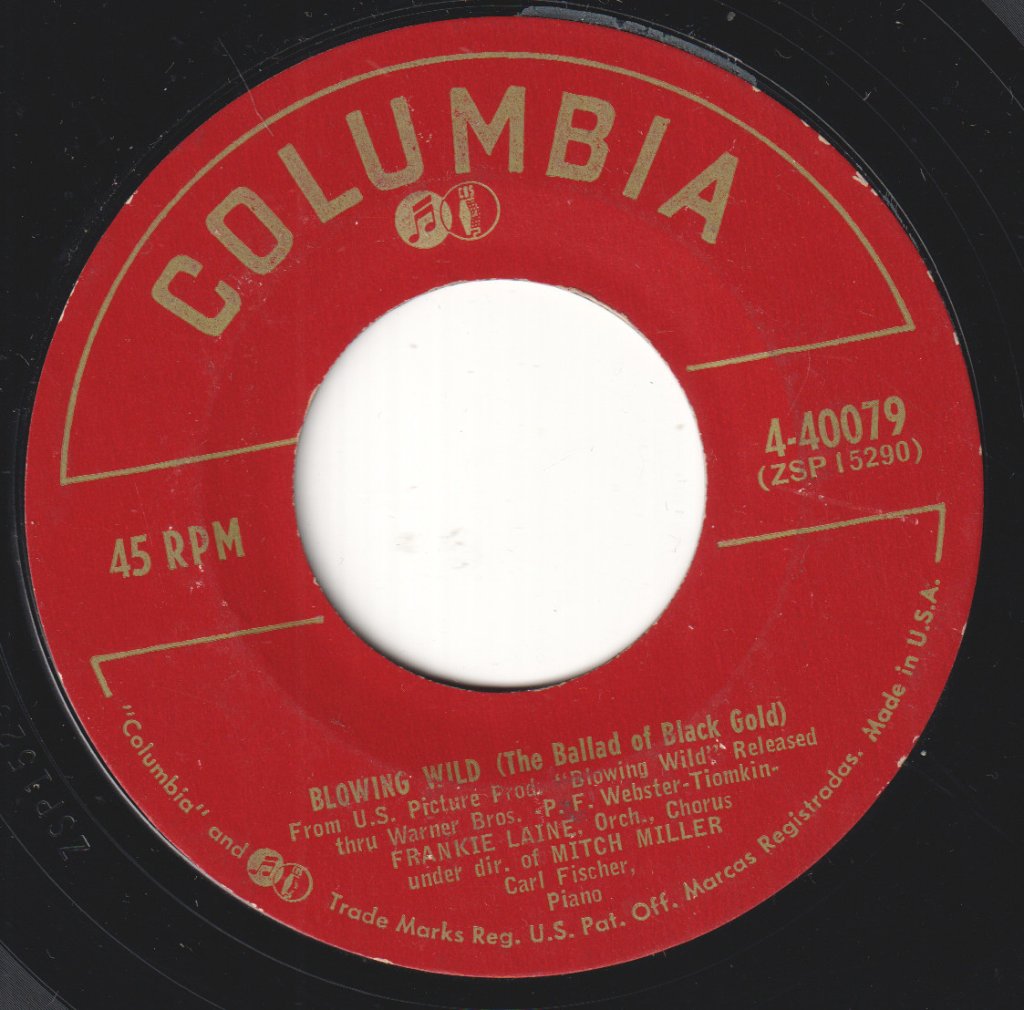 Frankie Laine - Answer Me, Lord Above / Blowing Wild (The Ballad Of Black Gold) - 7 Inch