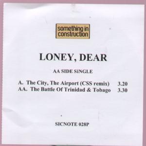 Lonely Dear - City The Airport - Cdr