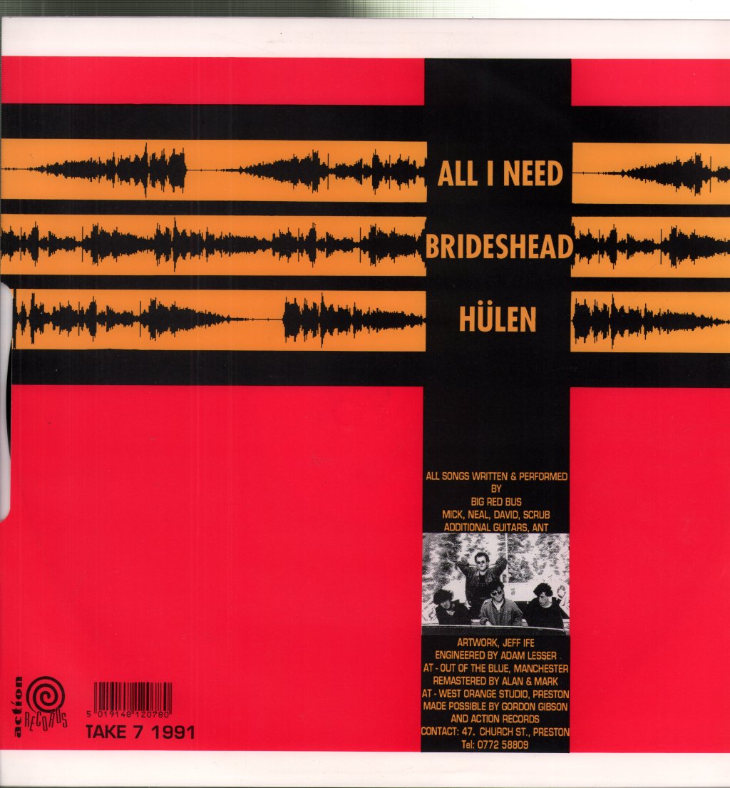 Big Red Bus - All I Need - 12 Inch