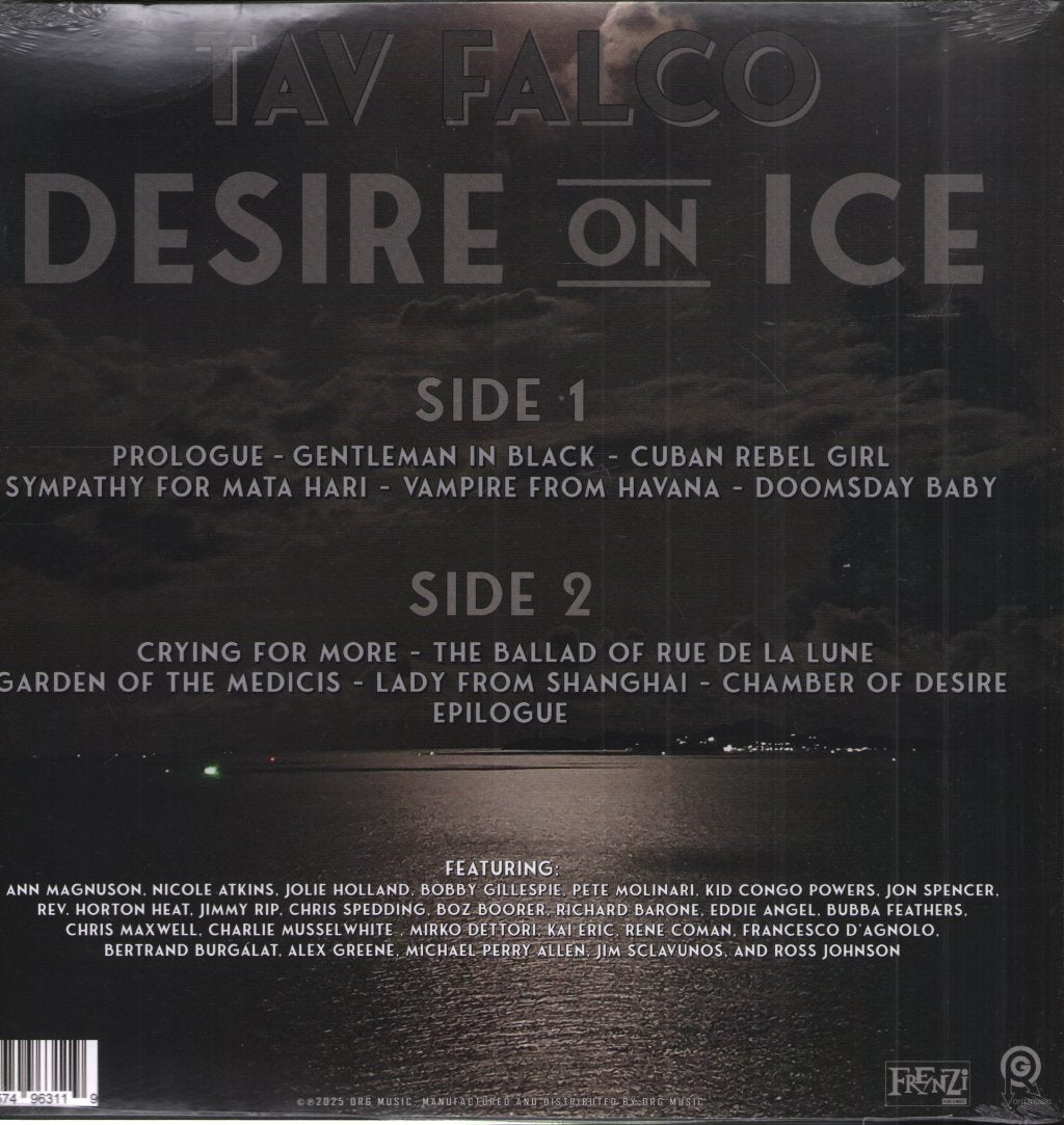Tav Falco - Desire On Ice - Lp