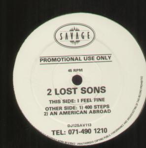 2 Lost Sons - I Feel Fine - 12 Inch