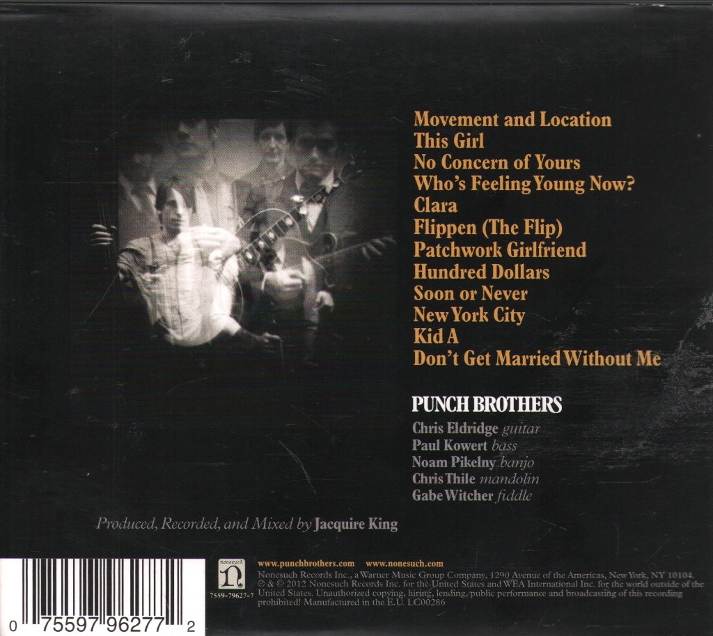 Punch Brothers - Who's Feeling Young Now? - Cd