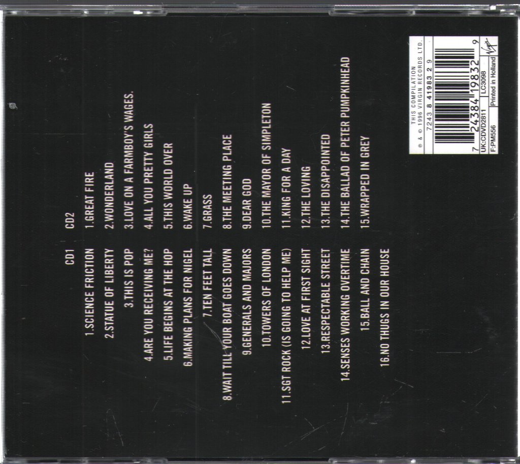 XTC - Fossil Fuel - The XTC Singles 1977-92 - Double Cd