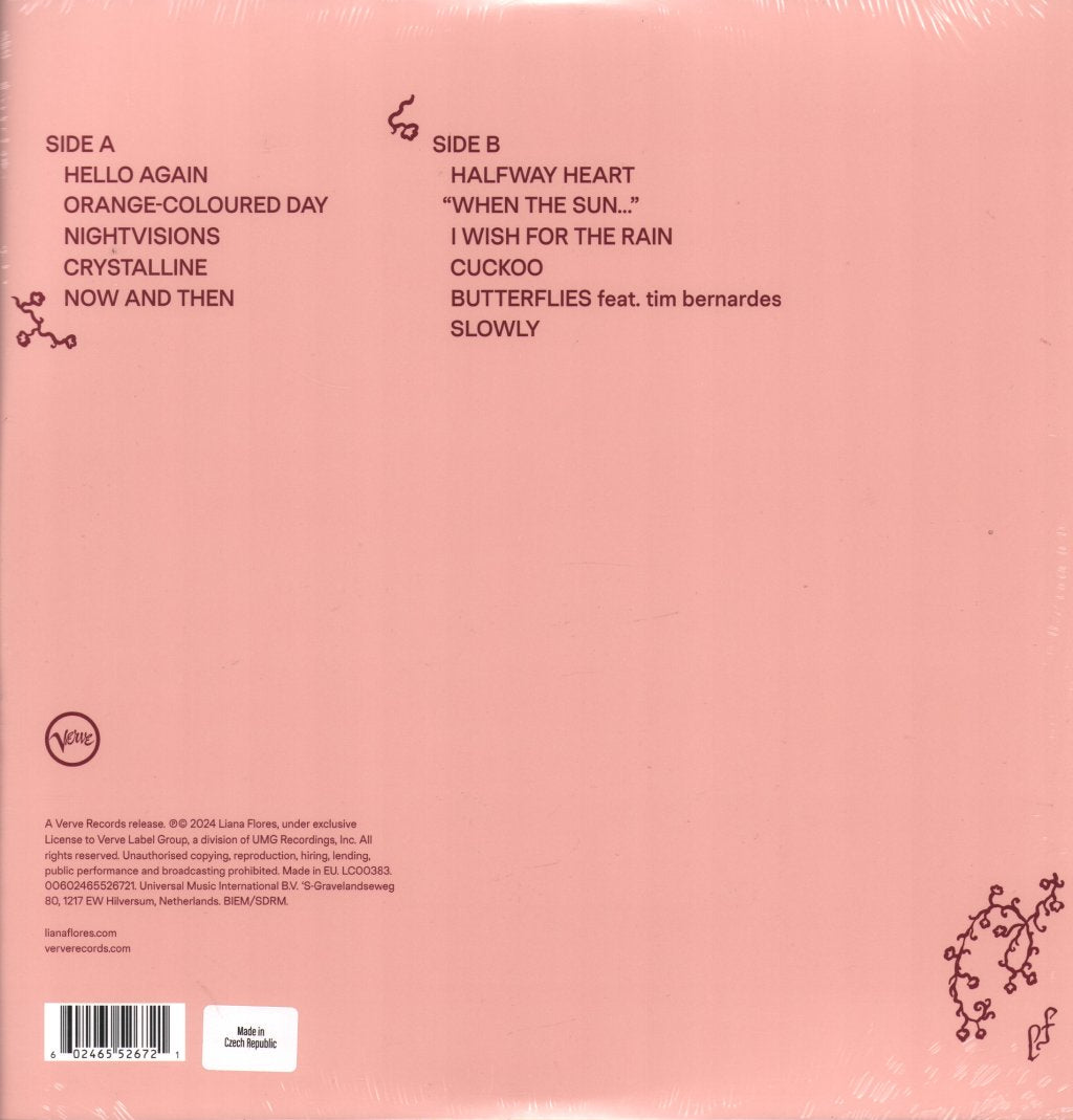 Liana Flores - Flower of the Soul - Lp