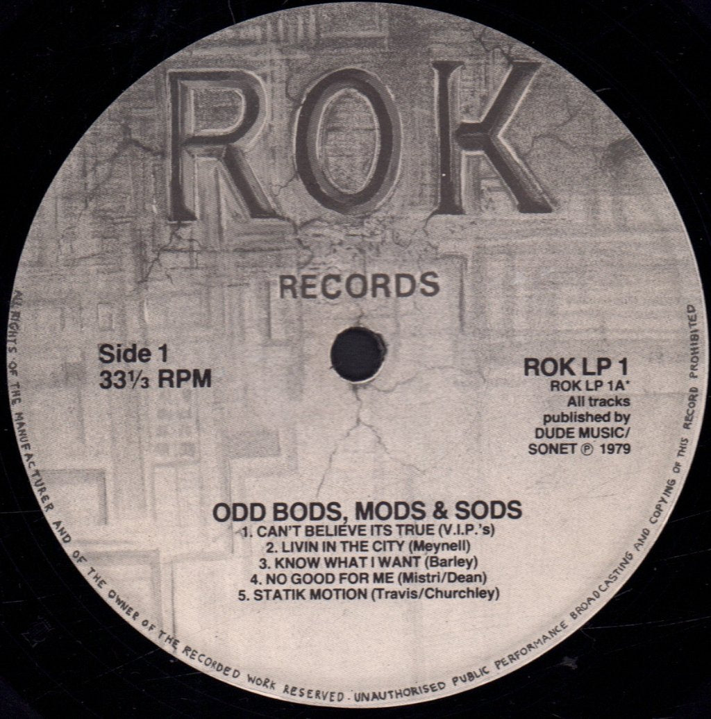Various Artists - Odd Bods Mods And Sods - Lp