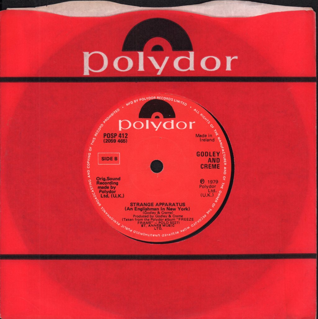Godley And Creme - Snack Attack - 7 Inch