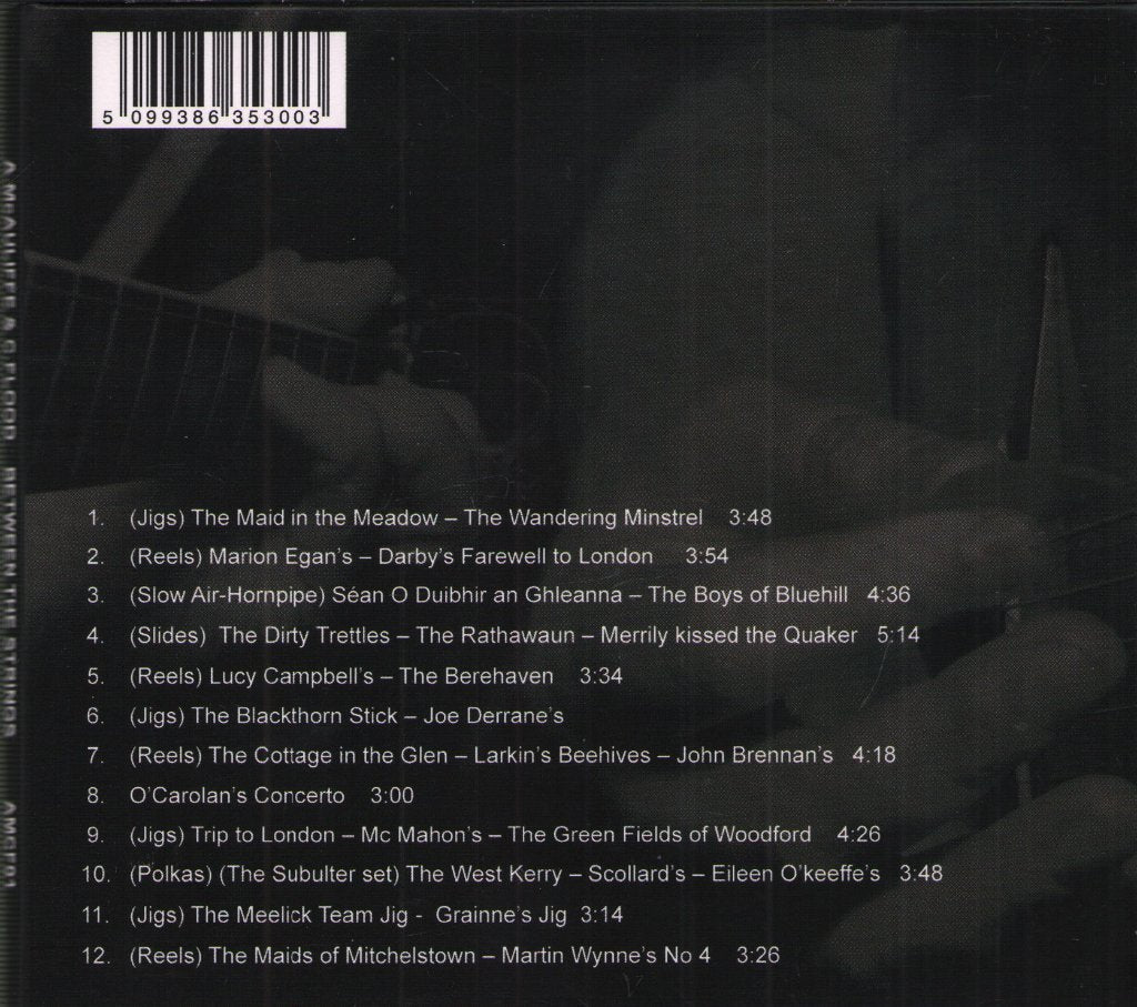 Adrian McAuliffe and Cathal Flood - Between The Strings - Cd