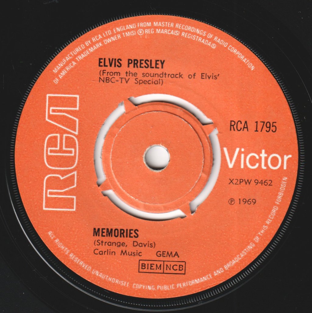 Elvis Presley - If I Can Dream - 7 Inch