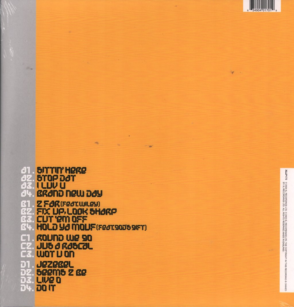 Dizzee Rascal - Boy In Da Corner - Double Lp