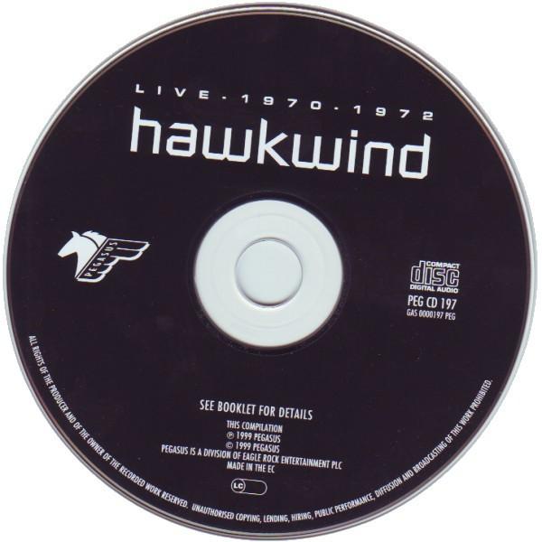 Hawkwind - Live - 1970 - 1972 - Cd