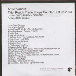 Various Artists - Rough Trade Shops Counter Culture 2003 - Cdr