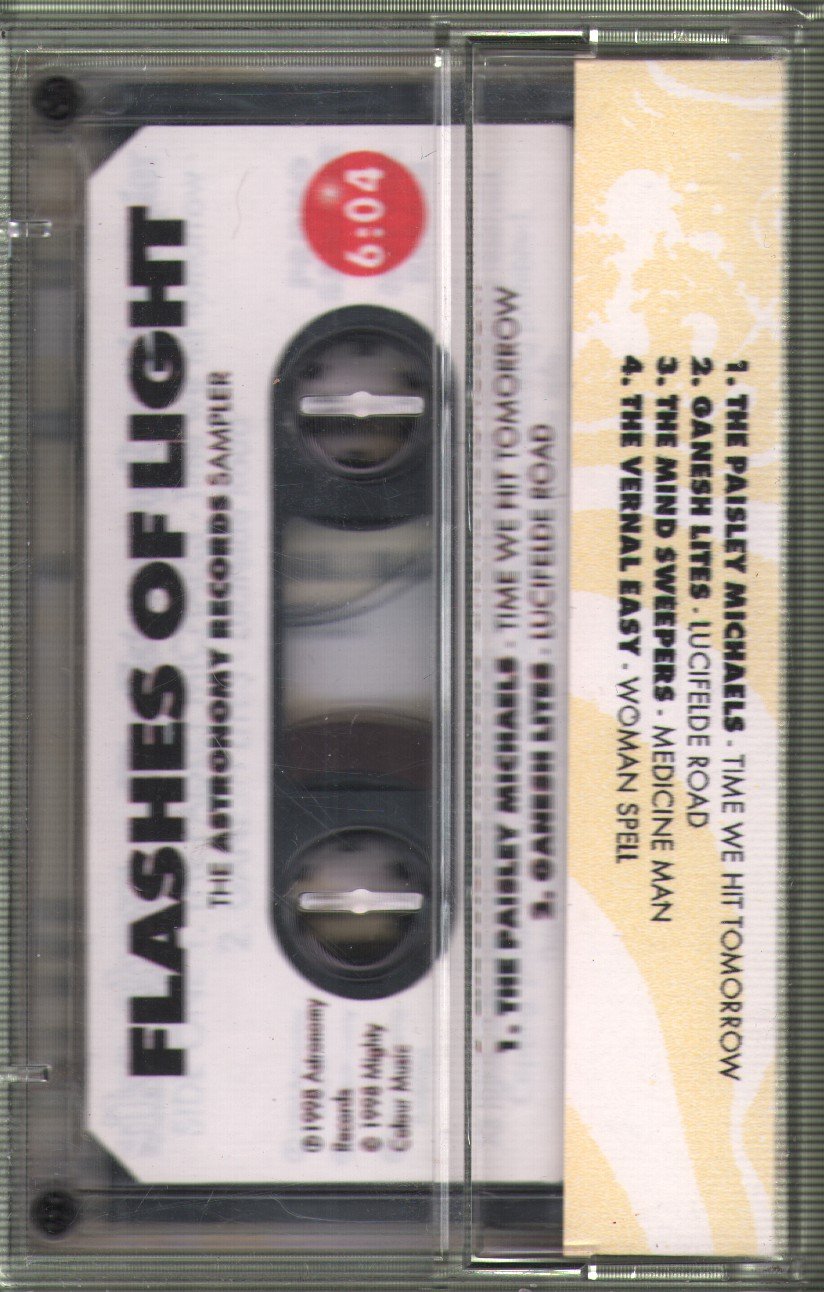 Various Artists - Flashes Of Light - The Astronomy Records Sampler - Cassette