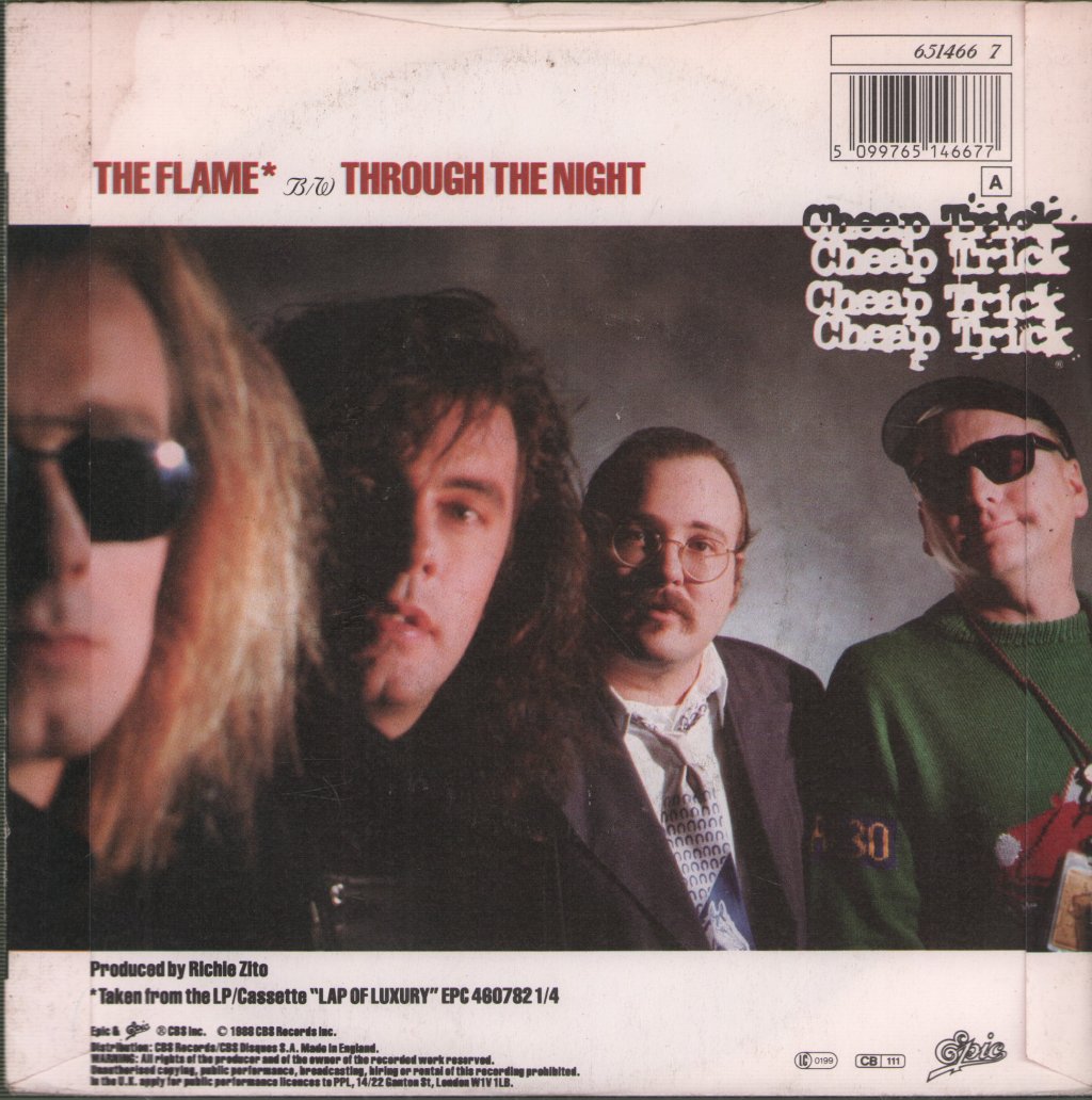 Cheap Trick - Flame - 7 Inch