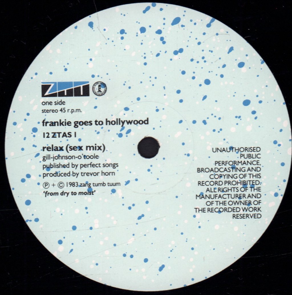 Frankie Goes To Hollywood - Relax - 12 Inch