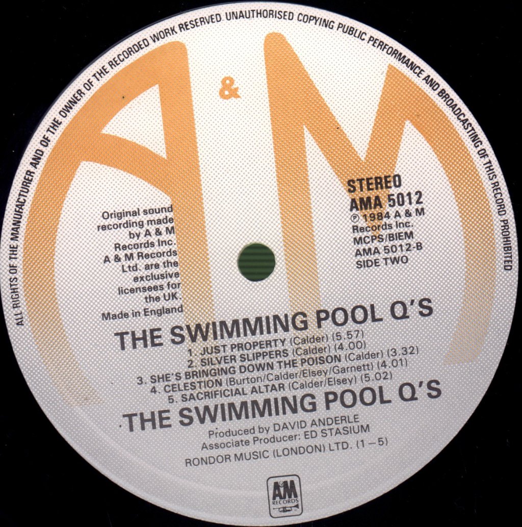 Swimming Pool Q's - Swimming Pool Q's - Lp