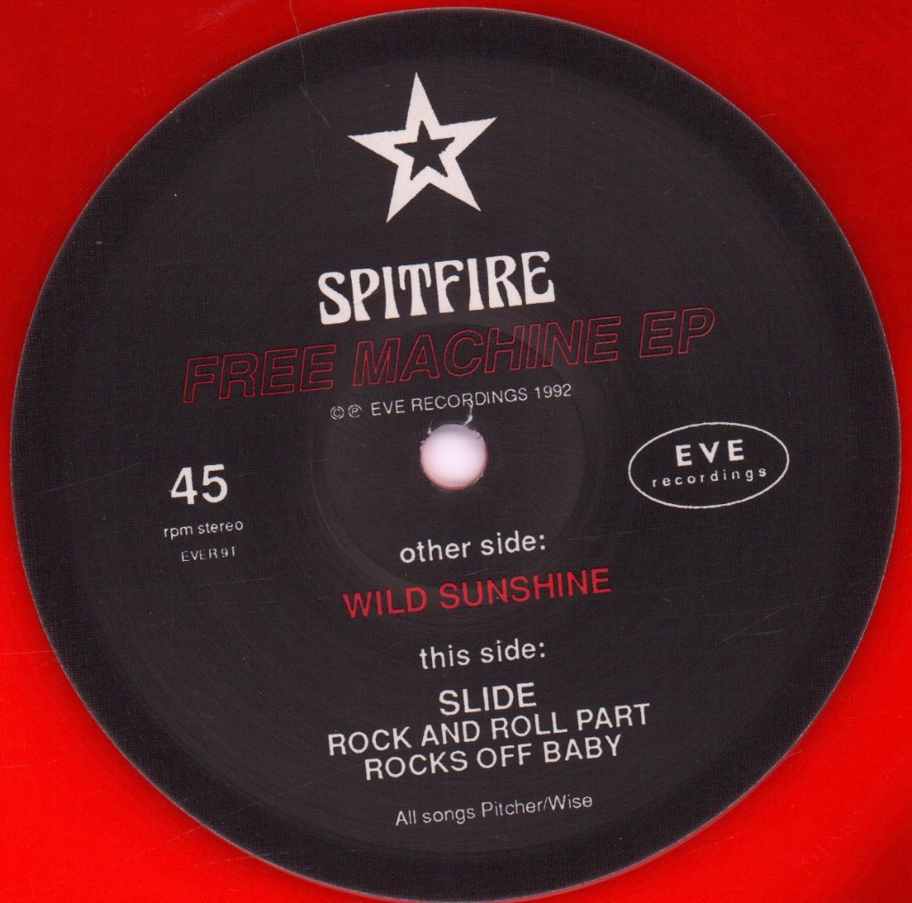 Spitfire (Indie Group) - Freemachine Ep - 12 Inch