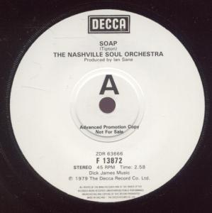 Nashville Soul Orchestra - Soap - 7 Inch