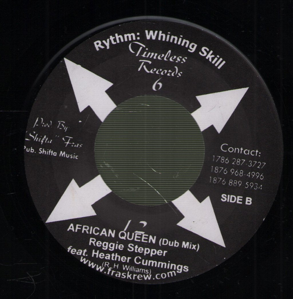 Reggie Stepper Feat. Heather Cummings - African Queen - 7 Inch