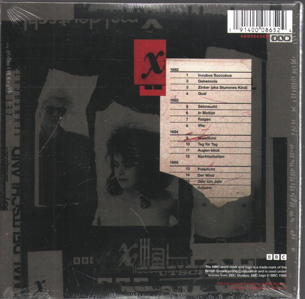 X Mal Deutschland - Complete BBC Peel Sessions - Cd