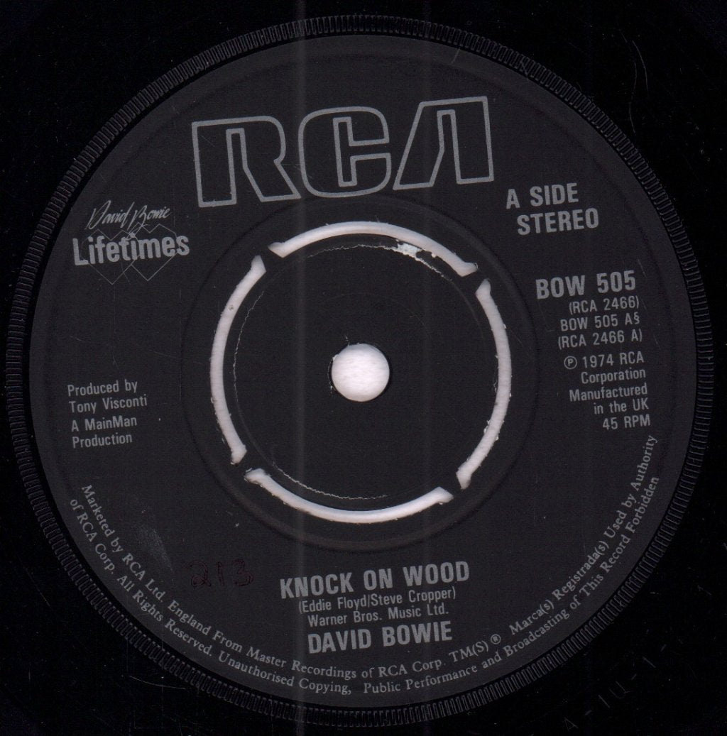 David Bowie - Knock On Wood - 7 Inch