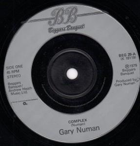 Gary Numan - Complex - 7 Inch