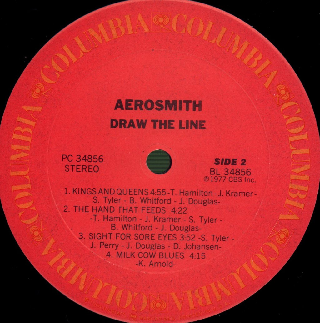 Aerosmith - Draw The Line - Lp
