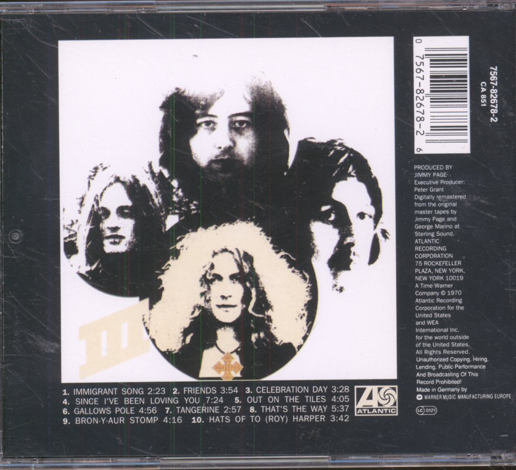 Led Zeppelin - Led Zeppelin III - Cd
