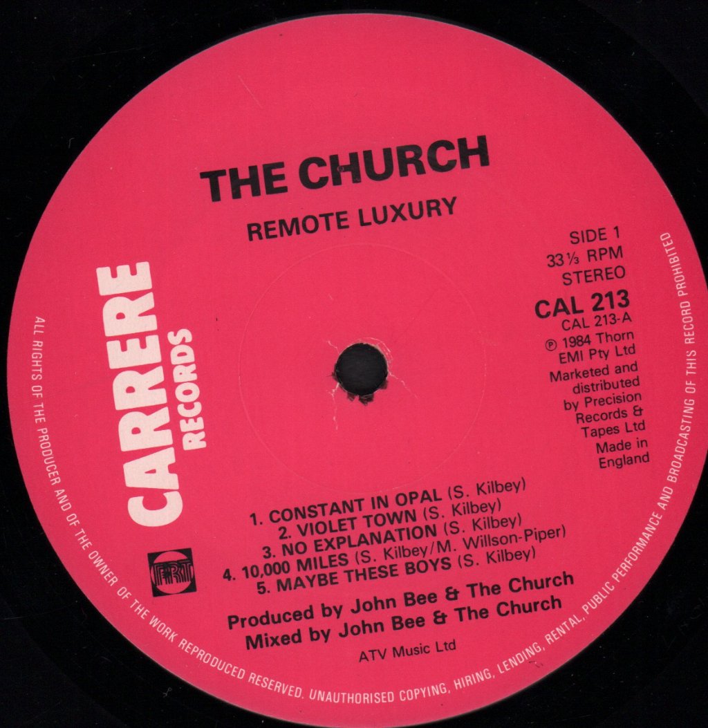 Church - Remote Luxury - Lp