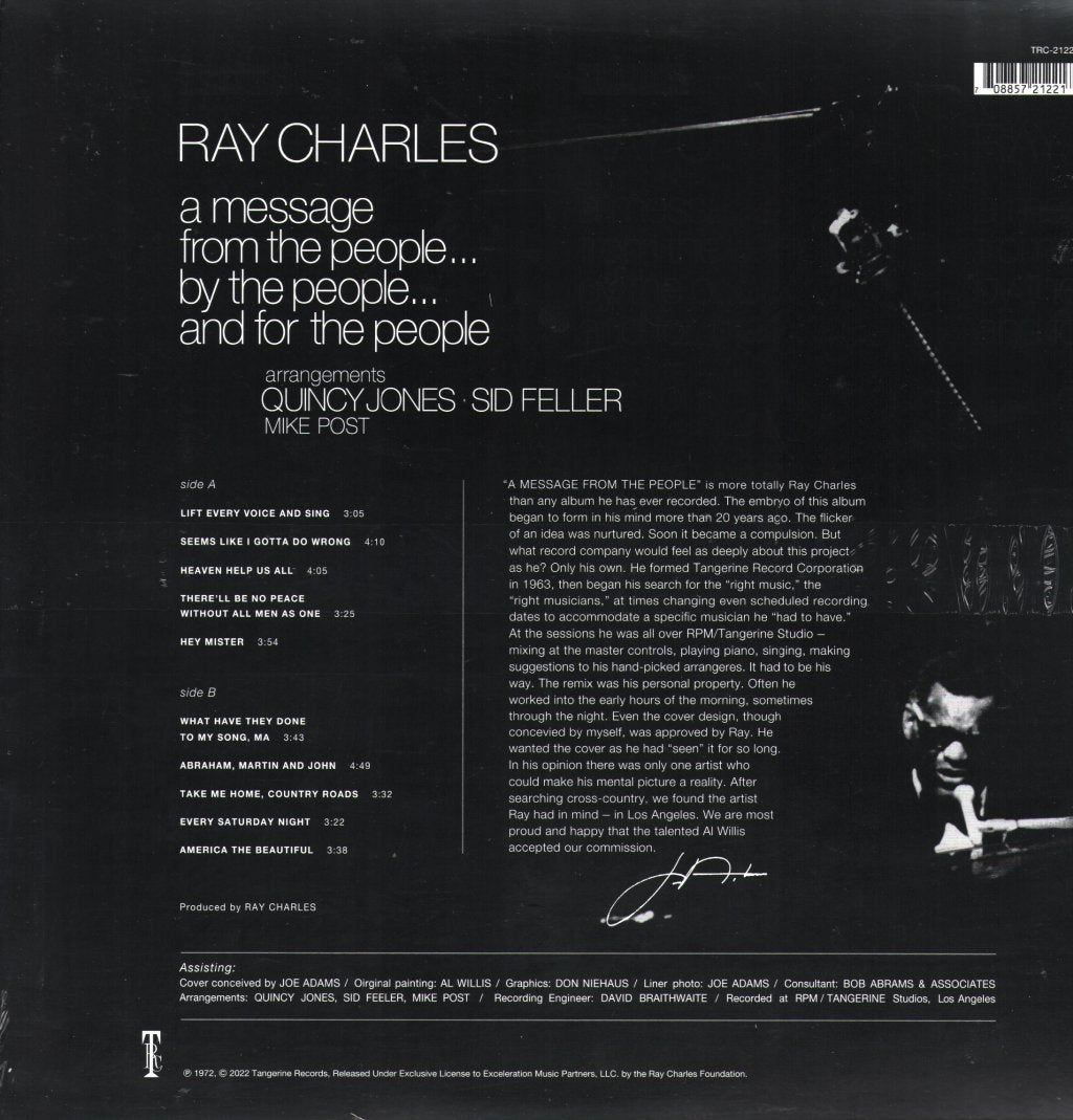 Ray Charles - A Message From The People - Lp