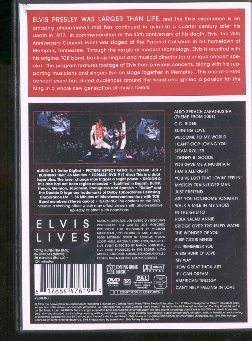 Elvis Presley - Elvis Lives - Dvd
