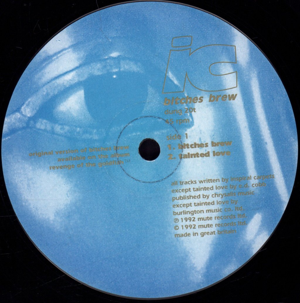 Inspiral Carpets - Bitches Brew - 12 Inch