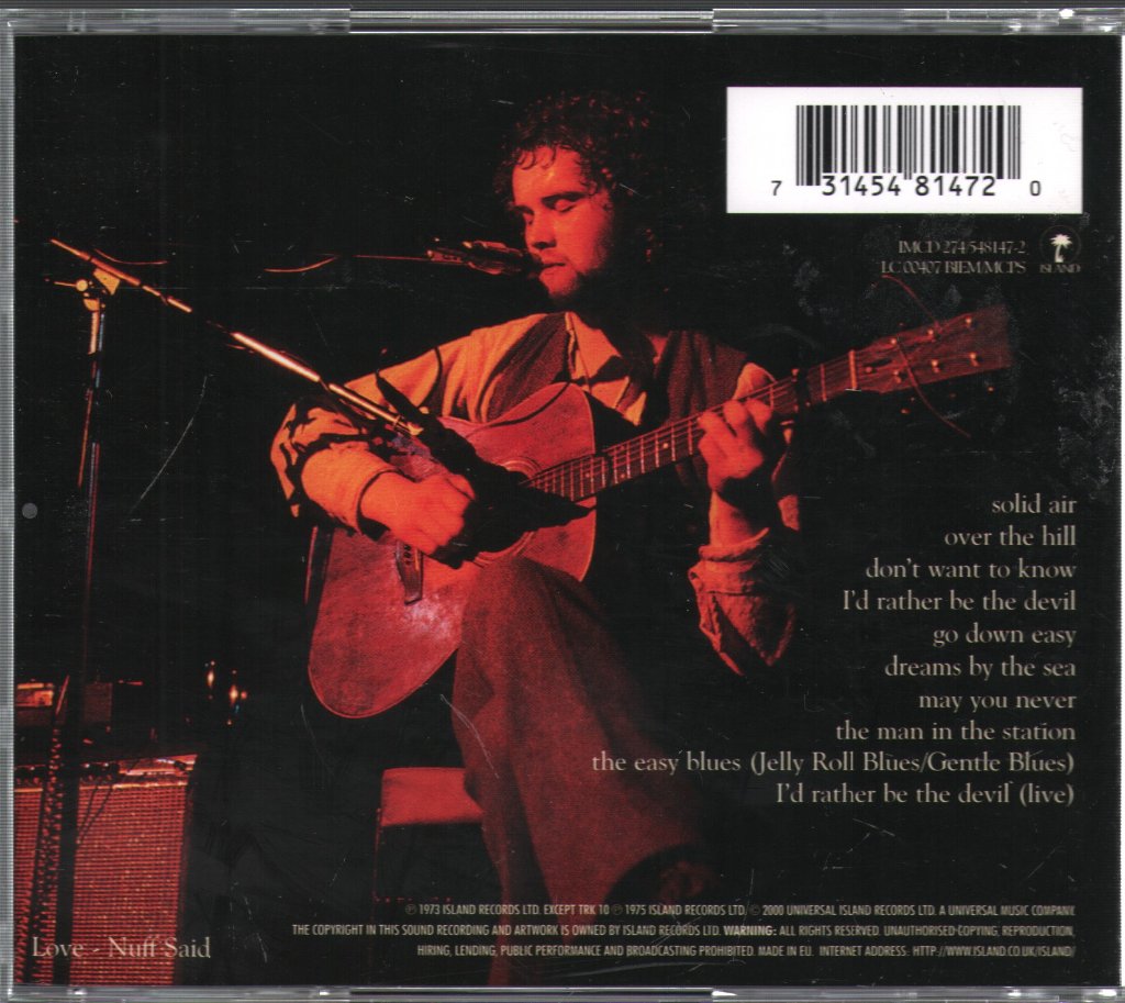John Martyn - Solid Air - Cd
