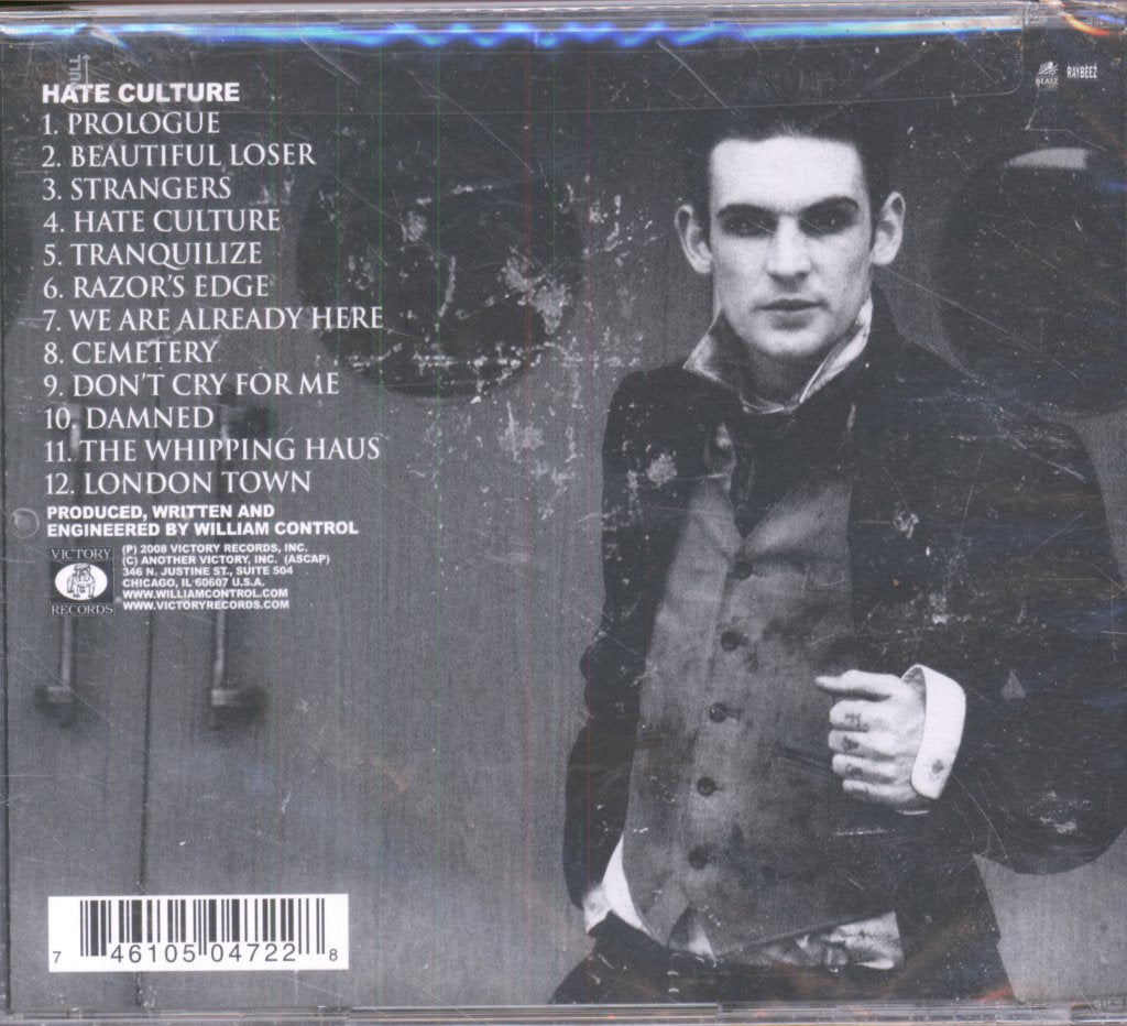William Control - Hate Culture - Cd